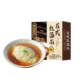  Suzhou-style Red Soup Noodles, Fine Silver Thread Noodles, 1 box