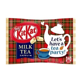 【日本直邮】日本KIT KAT 期限限定 奶茶味巧克力威化 7枚装