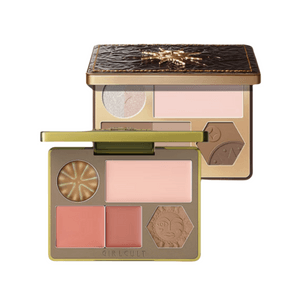 Facial Multipurpose Palette Blush Highlight and Contour 3D Palette  Rendering 13g #02