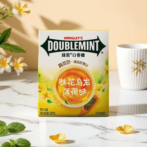 Chewing Gum Osmanthus Oolong Mint Flavor 12-Piece 1.12 oz