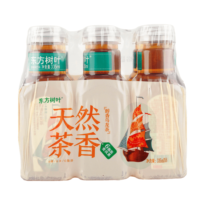 農夫山泉 東方樹葉 烏龍茶飲料 335ml*6瓶 【0糖0脂】