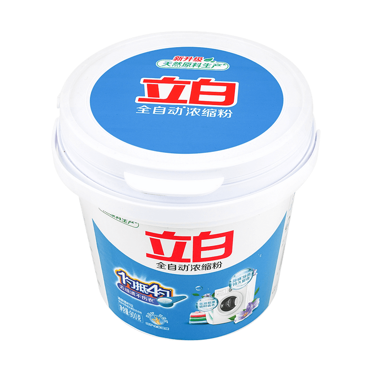 立白 超浓缩粉 超值大桶洗衣粉 可手洗可机洗 900g 7