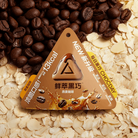 Fresh Extract Dark Chocolate Oatmeal Coffee Flavor 0.53 oz【0 White Sugar Low Calories】