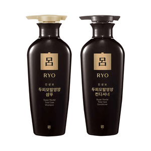 Anti-Hair Loss Revitalizing Shampoo with Ginseng Extract for Normal & Dry Hair 13.53 fl oz×1 + Anti-Hair Loss Super Revital Total Care Conditioner13.53 fl oz×1【Shampoo and Conditioner Set】