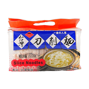 Wide Slice Noodles 17.6oz 【Handcrafted】【Sun-dried】