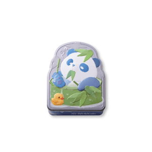 Blue Panda Baby Cookies Gift Box (Butter Cookies, Strawberry Cookies)