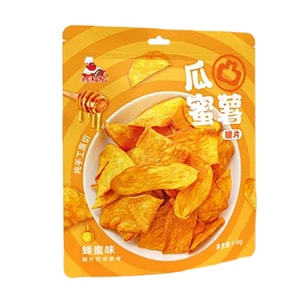 Sweet Potato Chips Crispy Tangerine Sweet Potato Chips [Trending Honey Sweet Potato Chips] [Honey Flavor] 110g*1 bag