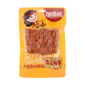 邬辣妈素羊肉串 90g【大豆蛋白制品】【香辣勁道】
