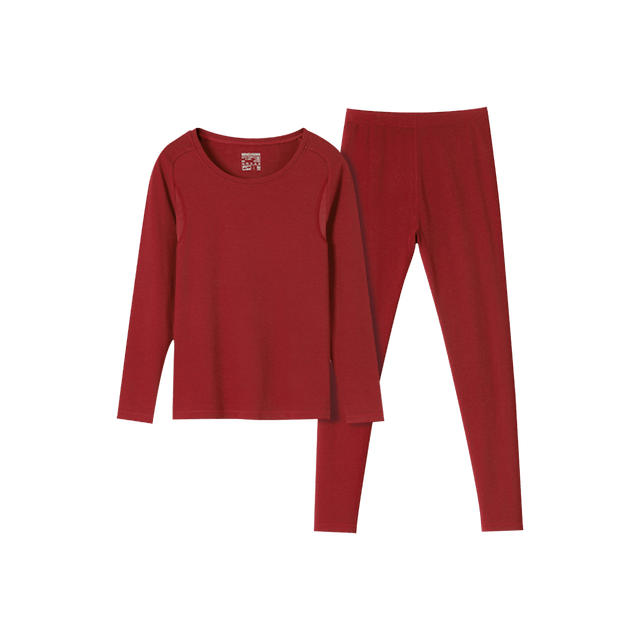 Beneunder Women's Crew Neck Long-Sleeve Heattech Thermal Underwear  Layer Set for Cold Weather -5°C-5°C Red Size S - Yamibuy.com