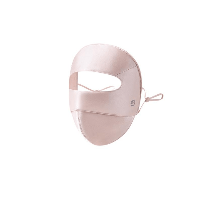 Mulberry Silk Sun Protection Mask In Pearl Pink *1 Piece