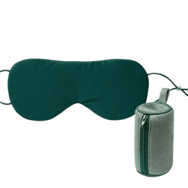 Sleeping Eye Mask Blackout Breathable Sleeping Eye Mask for Men and Women Green 1pc