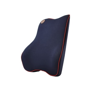 [중국발 다이렉트 메일] RAMBLE 자동차 라텍스 요추 지지대, 블루 원피스, 자동차 용품, 통기성 요추 패드, 메모리폼