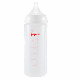 PP Nursing Bottle Wide Neck | Easy To Clean |11.2 Oz Includes 1 L Nipples (6m+)