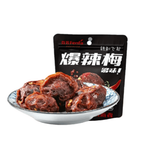 芬芳 川味话梅爆辣解馋果干蜜饯果脯零食小吃45g*1包
