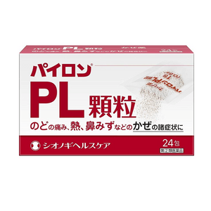 [일본 직송] PL 시오노기 감기약 인후통, 발열, 콧물 완화 (24포)