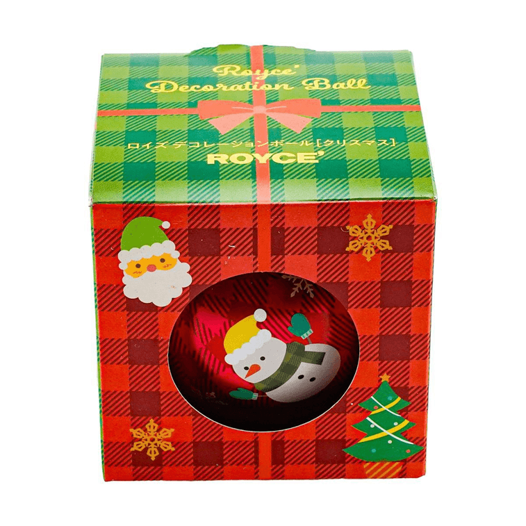 【クリスマス限定品】クリスマスオーナメントアソートチョコレートギフトボックス - 5フレーバー9個入り 10