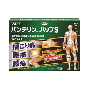 KOWA Banterin Kowa Pap S Pain Relief Pads 24 pieces