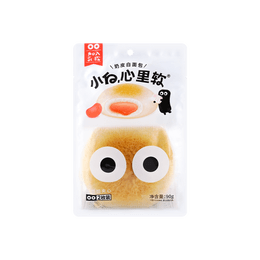 Little White Heart Red Bean Custard Bread 90g