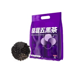 五一特惠白雲山 不愛喝熱水就來它桑葚五黑茶 120g(8g*15包)補血補氣