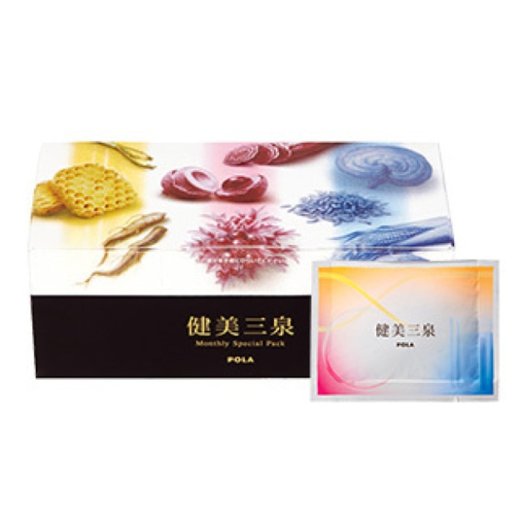 日本直邮】POLA 宝丽健美三泉EX一个月6粒x30包- 亚米