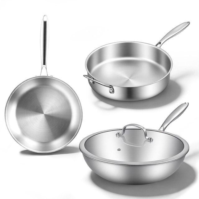 WANGYUANJI 王元吉の【高級キッチンセット】304ステンレス製調理器具