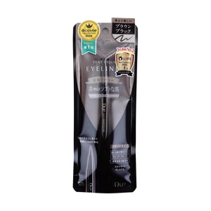 Silky Liquid Eyeliner WP #02 Tea Brown (Brown Black)