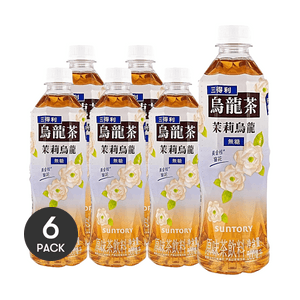 サントリー ジャスミン烏龍茶 16.9液量オンス *6【6個パック】