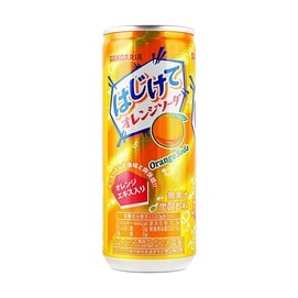 Hajikete Orange Soda Drink 8.81 oz