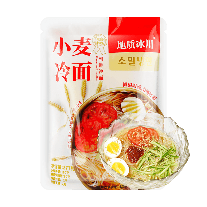 【東北風味】好食一味 朝鮮小麥冷麵 速食拉麵 277g【內含湯料包】