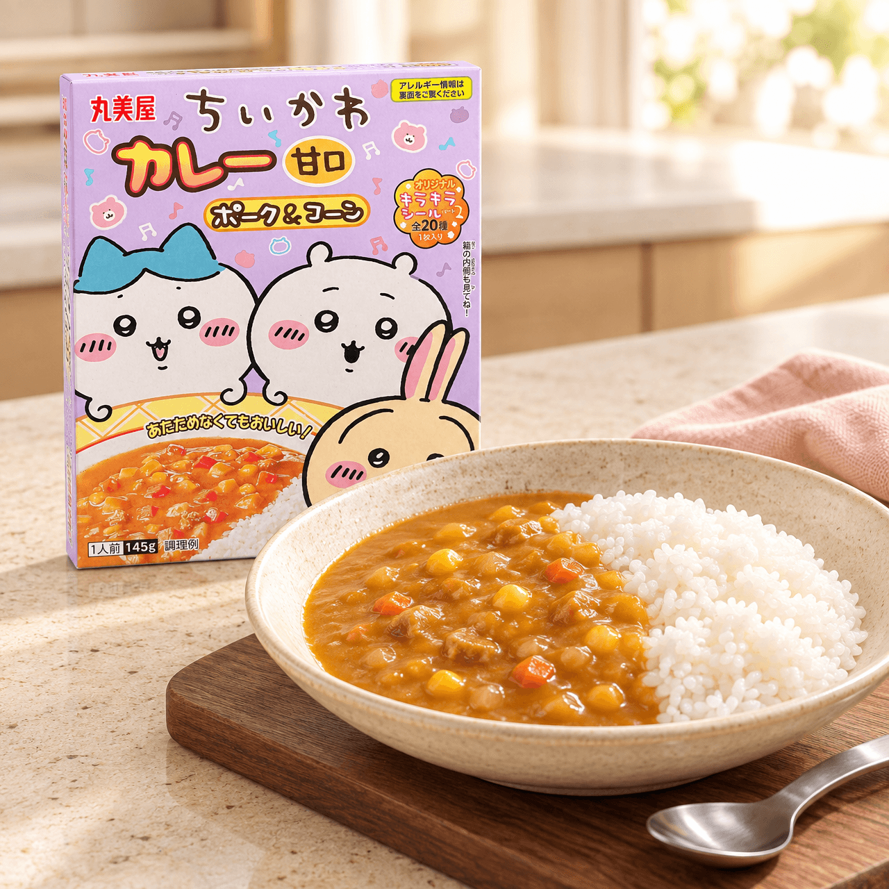 MARUMIYA Instant Curry Sauce, Pork & Corn Mild Flavor, 5.11oz