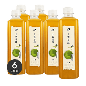 喜茶 玉露清抹 无糖茶饮 500ml *6【6份超值装】【0糖0卡0脂】【玉露绿茶&贵州高山抹茶】【清新纯粹 鲜爽回甘】