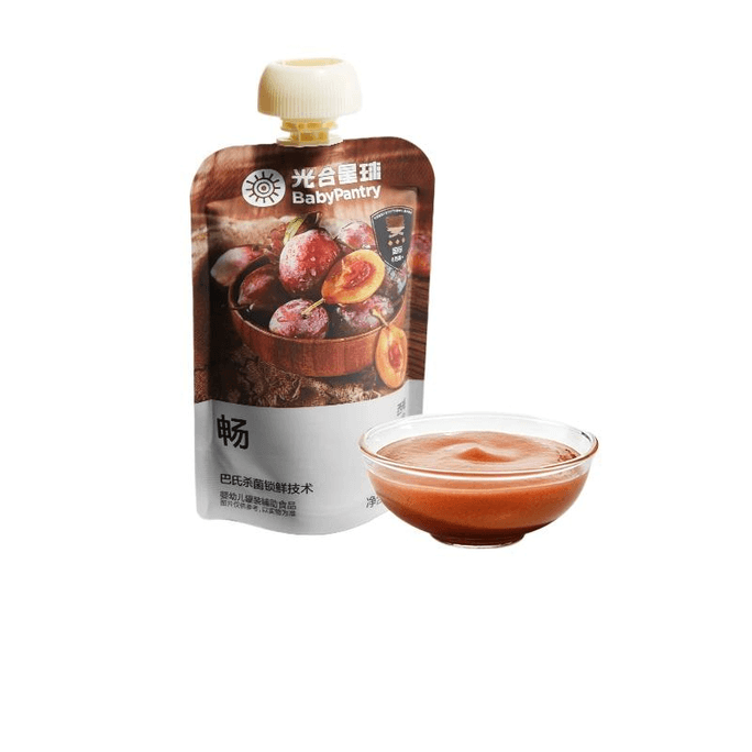 Fruit Puree Baby Complementary Food For Infants And Young Children Fruit Puree Snacks 88g*1pack
