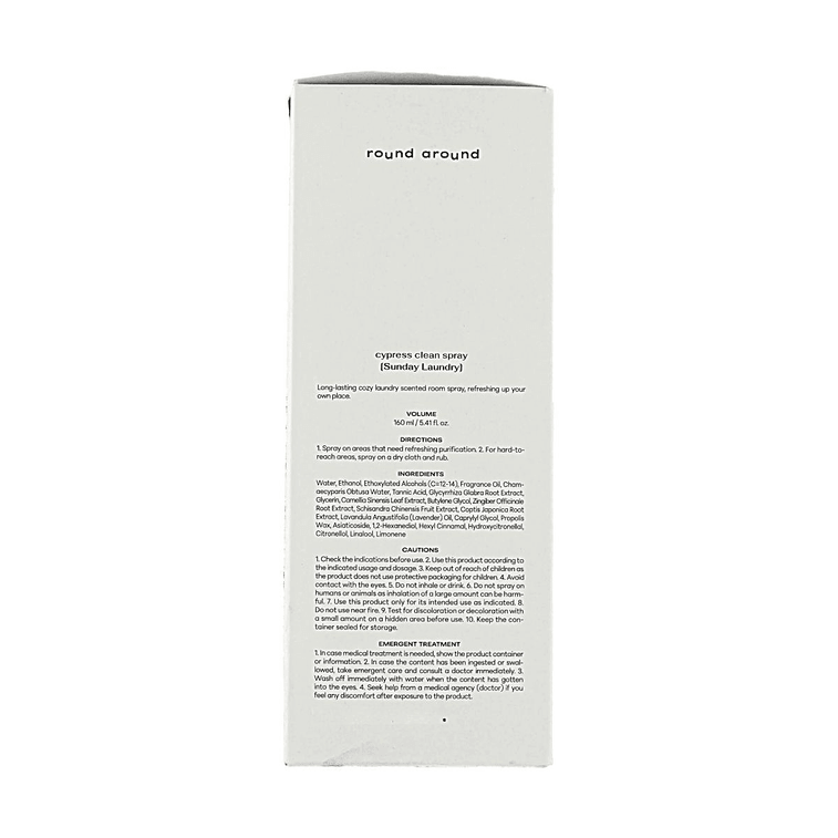 Fresh Laundry Fragrance Clean Spray Odor Remover 5.41 fl oz 12