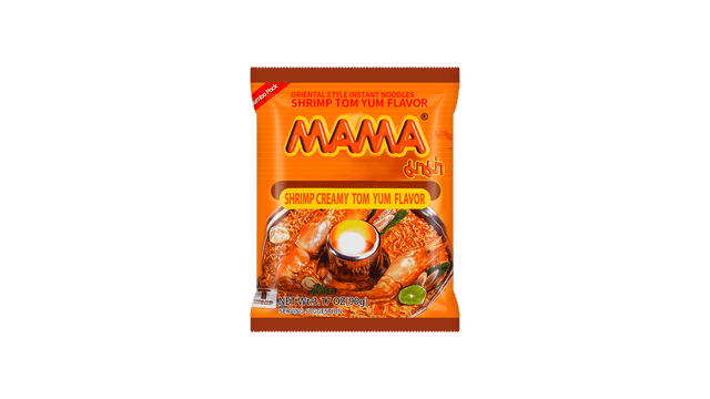 Mama Oriental Style Noodle Pork Flavor 3.17oz (90g) - Just Asian Food