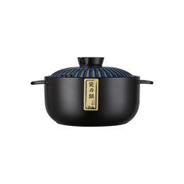 LADY CHEF厨夫人 陶瓷砂锅土锅汤炖锅煲 复古窑变瓷之锅 2.5L