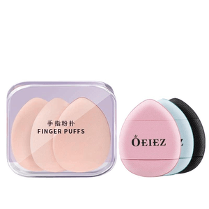 Mini Thumb Makeup Puffs For Concealer, 3pcs