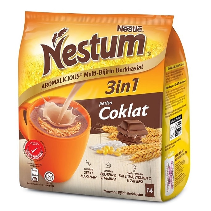 NESTUM Grains & More 3in1 Chocolate 14pcs