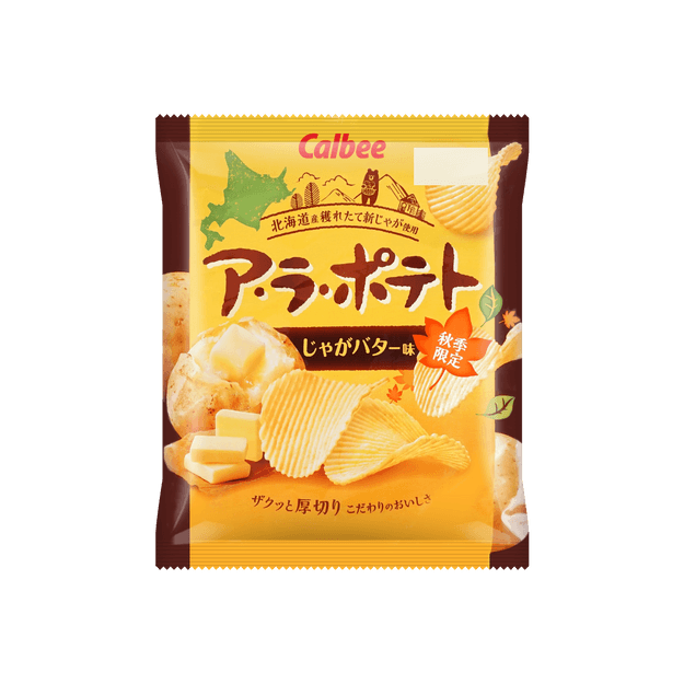 商品详情 - 日本CALBEE卡乐比A ·LA 黄油味厚切薯片 限定风味 72g - image  0