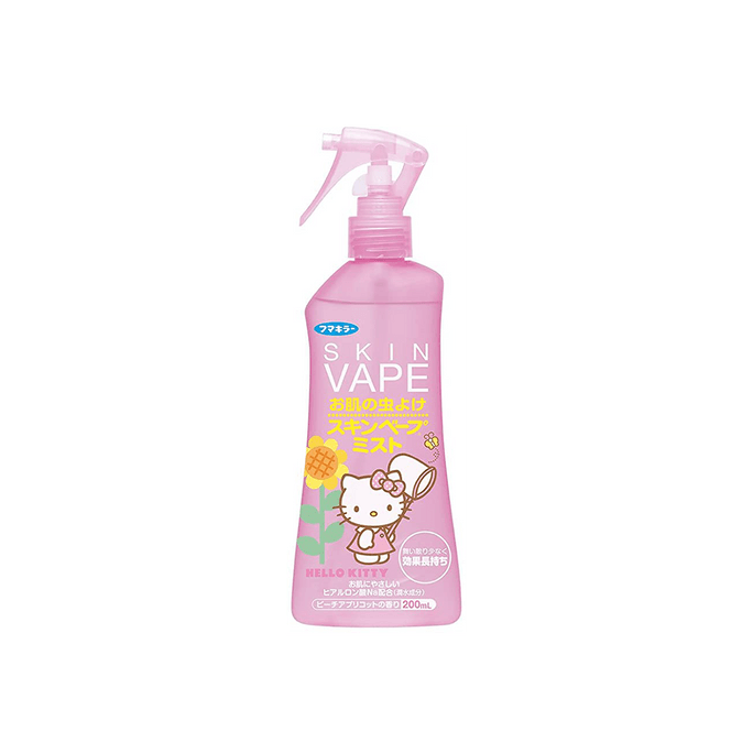Skin Vape Mist Mosquito Ticks Repellent Hello Kitty Limited Edition,  200ml