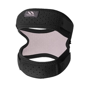 New Shock-Absorbing Compression Sports Running Fitness Patella Strap Black Pink Single Set