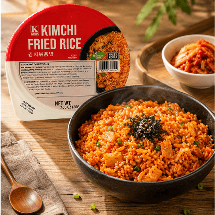 KBROS 本格キムチチャーハン 7.05オンス【90秒で完成】【ヘルシーな