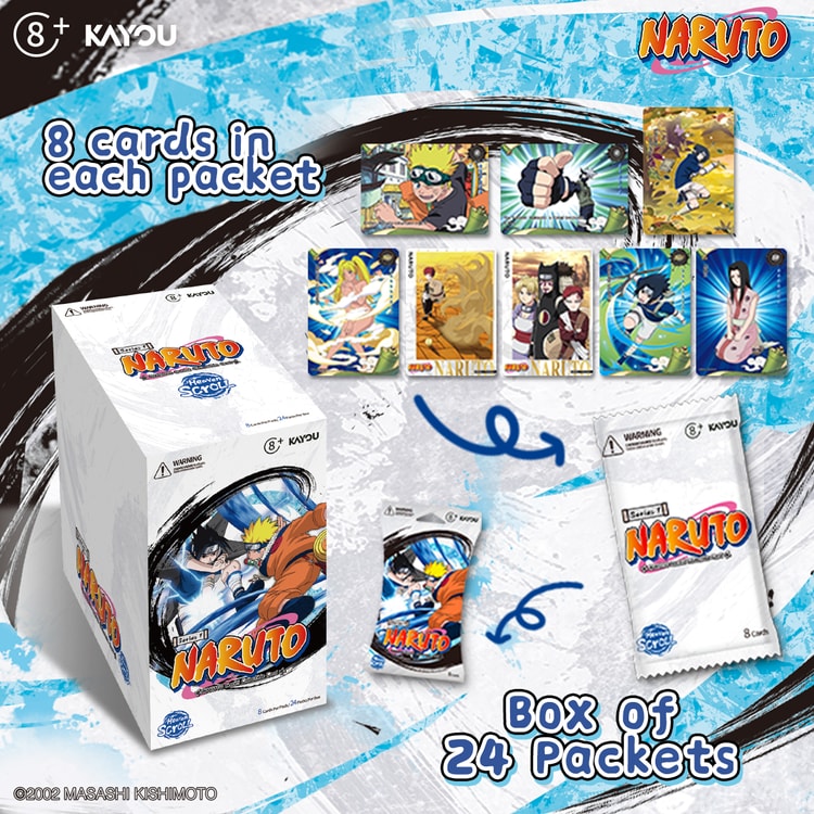 NARUTO Smriti Collectible Card Heaven Scroll 1 Box - Yami.com