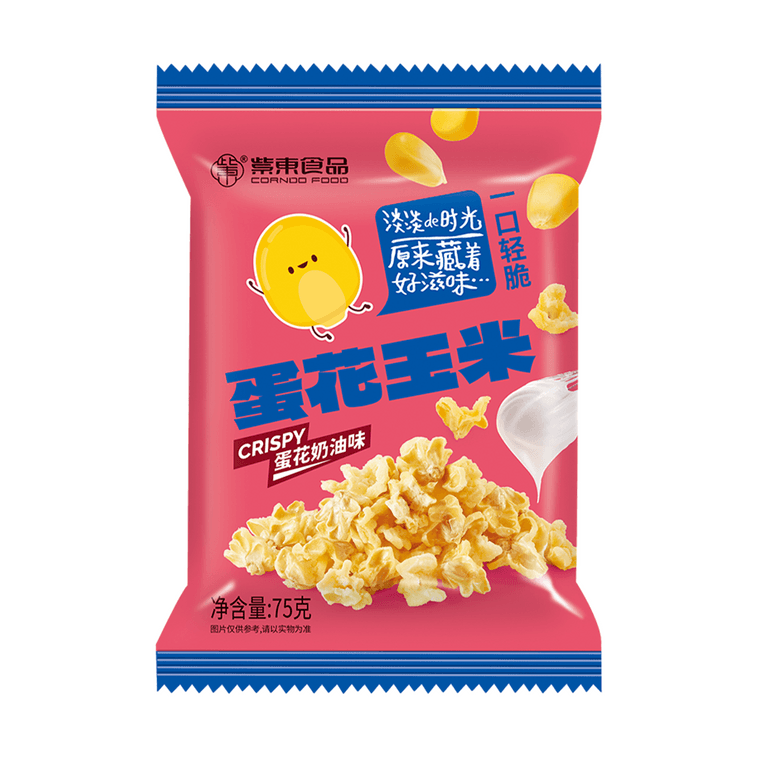 팝콘 계란과 옥수수 수프 2.65온스 4