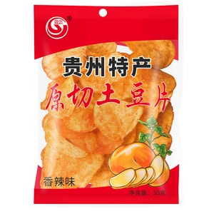 구이윈 감자칩, 구이저우 특산 감자칩, 감자칩, 스낵 식품 - 매운맛, 1팩