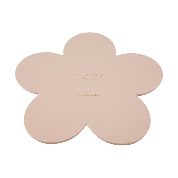 실리콘 이유식 매트 플라워 플레이스매트, 몽환적 핑크 5