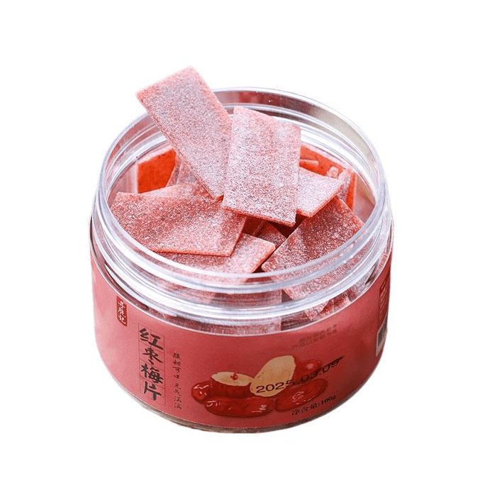 Red Date And Plum Slices 100g*2 Cans