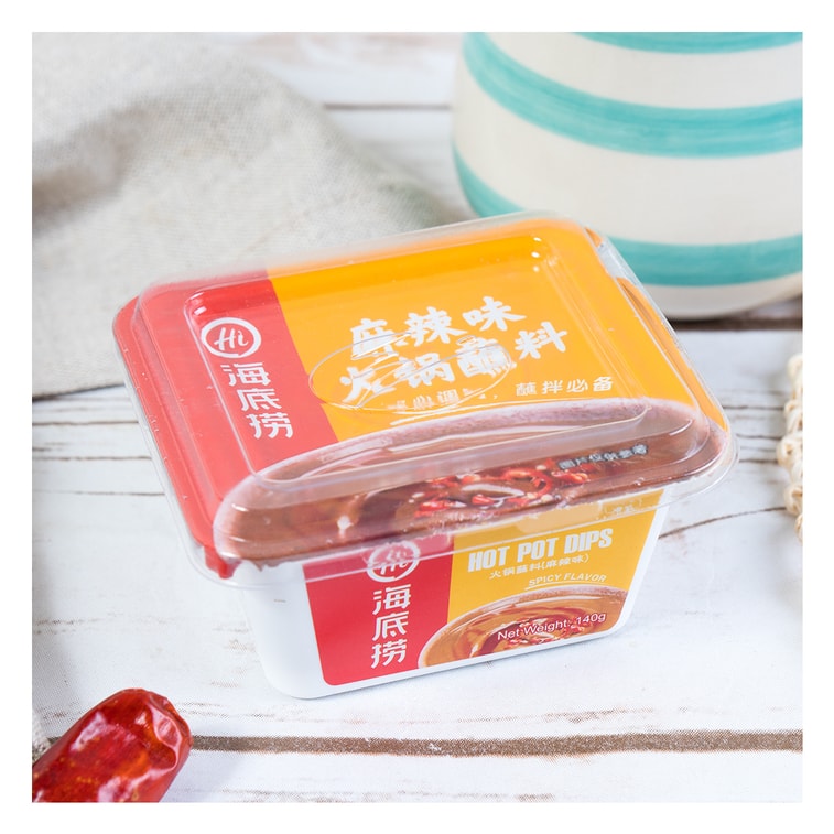 海底捞 火锅蘸酱 麻辣味 140g 6