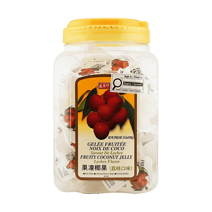 盛香珍 果冻椰果 荔枝口味 1500g 【Q弹爽滑】【清甜果香】