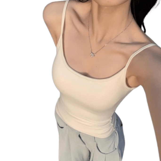 Solid colour suspenders female self-bra pads fixed cups to cover the paramedical hundred white one size 1pc