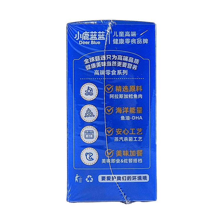 小鹿蓝蓝 DEER BLUE 海洋鳕鱼肠 300g 儿童高端健康零食 独立包装 4